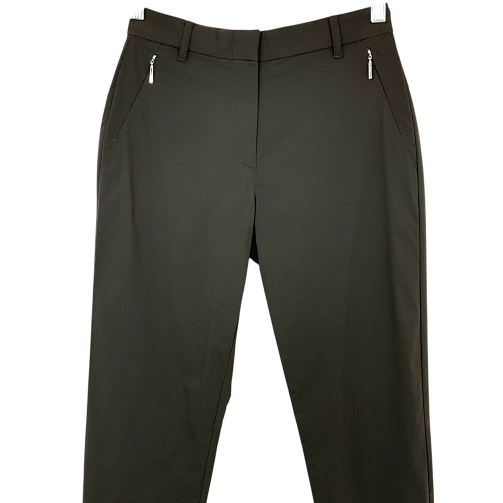 NWT Anatomie Thea Pants Gray High Rise Slim Leg Travel Golf Size XS Women's - Picture 2 of 8